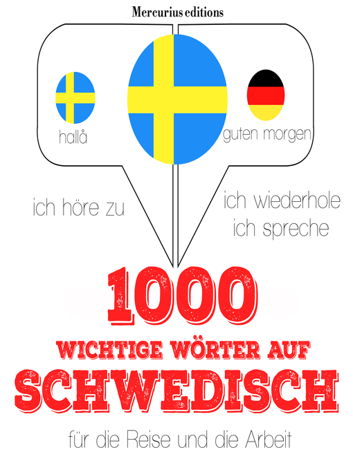 Cover image for 1000 wichtige Wörter auf Schwedisch für die Reise und die Arbeit